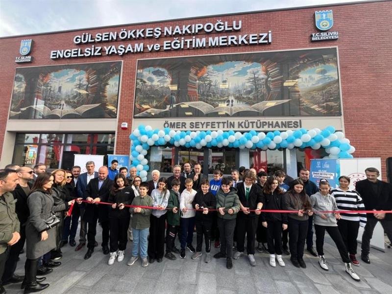 YILMAZ’DAN BİR ESER DAHA: ÖMER SEYFETTİN KÜTÜPHANESİ HİZMETE AÇILDI
