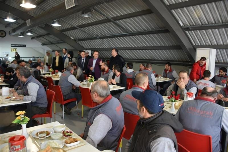 Işıklar Tente Fabrikasında Emekçilerle Buluştu